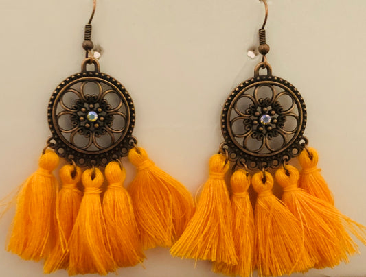 Flower Tassel Drop