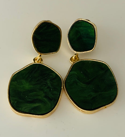 Geo Drop Earrings