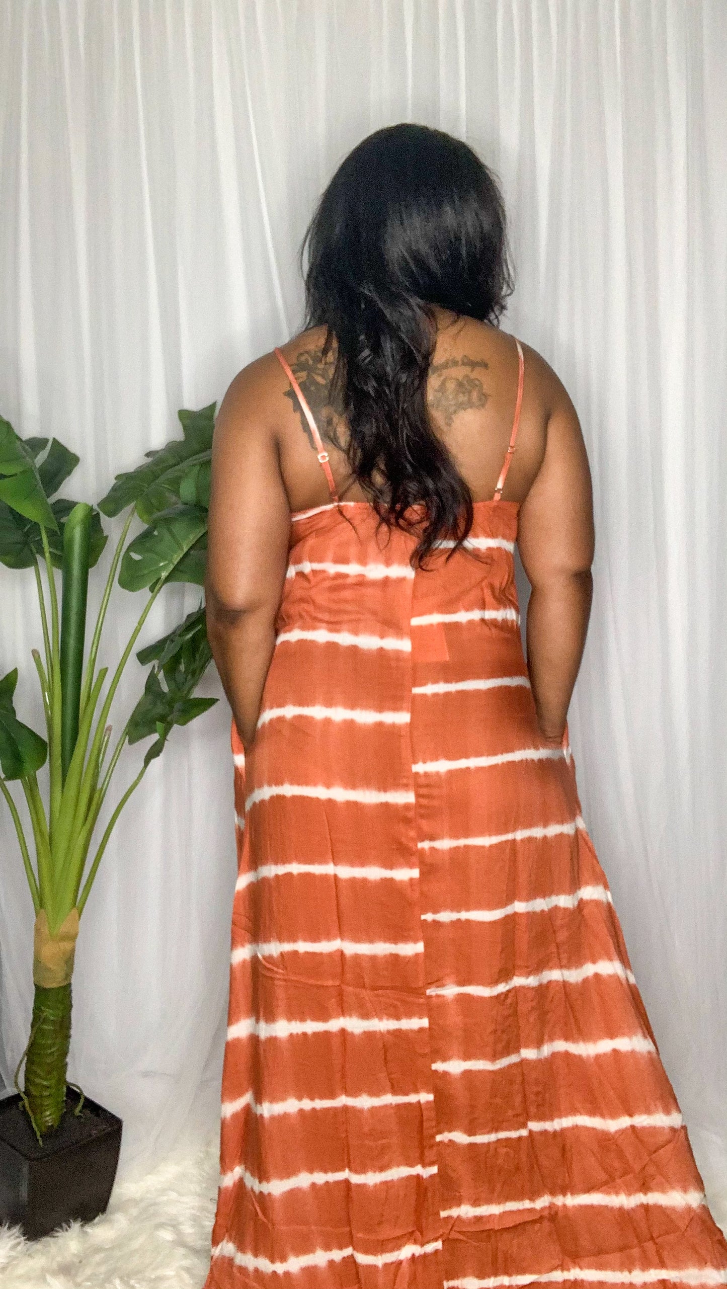 Peaches and Cream Maxi Dress