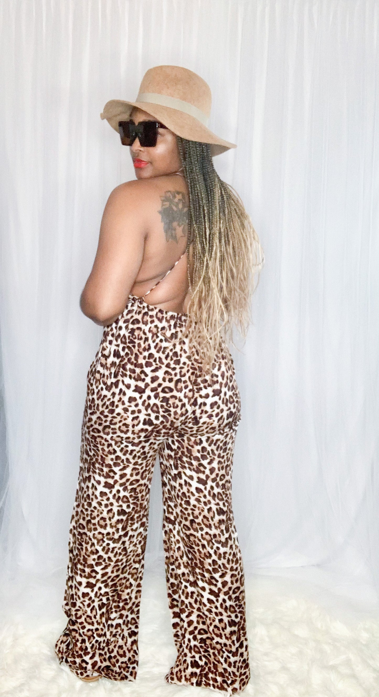 Jump into the Wild Side Jumpsuit (Plus Size)