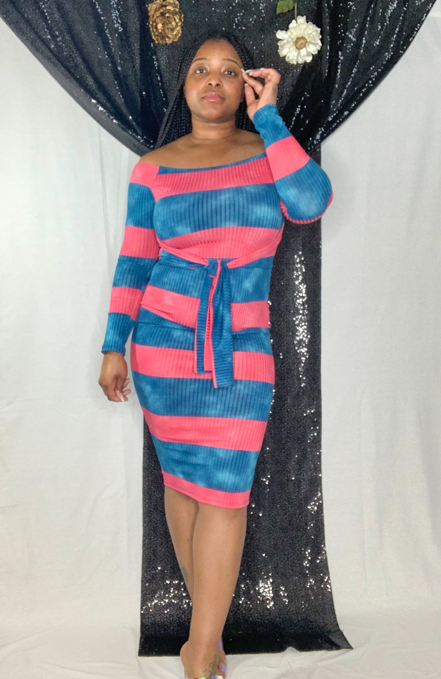 Cotton Candy Midi Dress